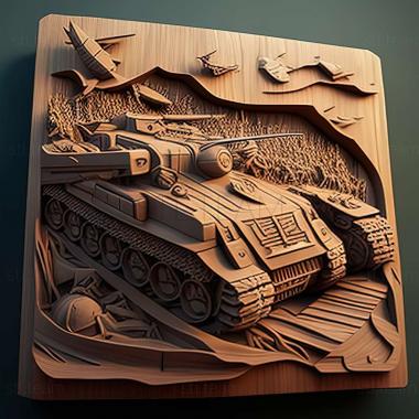 3D модель Гра Panzer Warfare (STL)